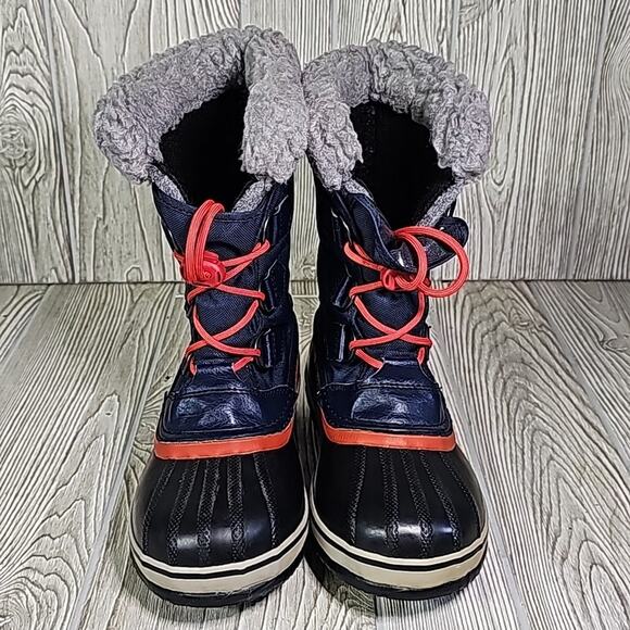 Sorel Yoot Pac Nylon Collegi N Cold Weather Snow Boots Kids Size 4 - Picture 4 of 11
